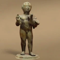 Fonderia Artistica Ruocco Coppia di sculture Cherubini in bronzo> Sculture Decorative