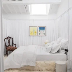 Verderoccia Copripiumino LIFE in Toni di Bianco e Verde US King><noscript><img width=