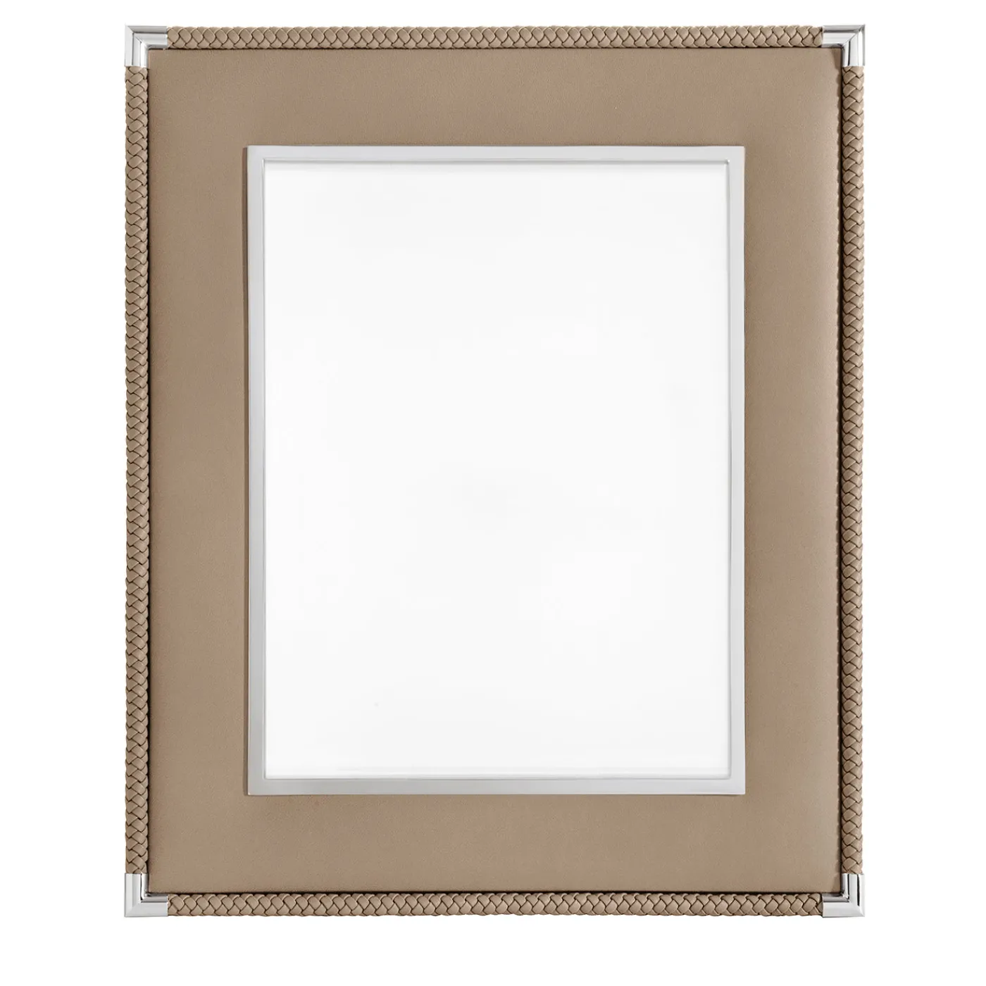 Riviere Cornice per foto Thea grande in pelle taupe #2> Cornici