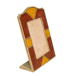 Stefano Gerini Cornice Portafoto in Legno Ossido Rosso Fiorentino> Cornici