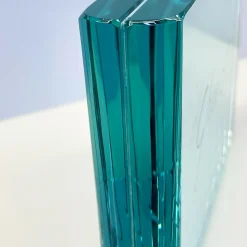 Ghirò Studio Cornice verticale in cristallo acquamarina> Cornici