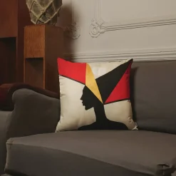 Inveloveritas Cuscino Alena bifacciale policromo> Cuscini