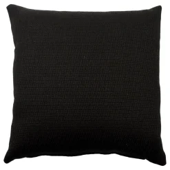 l'Opificio Cuscino Carré bianco e nero in tessuto toile de jouy jacquard><noscript><img width=