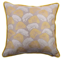 l'Opificio Cuscino Carrè in tessuto jacquard floreale> Cuscini