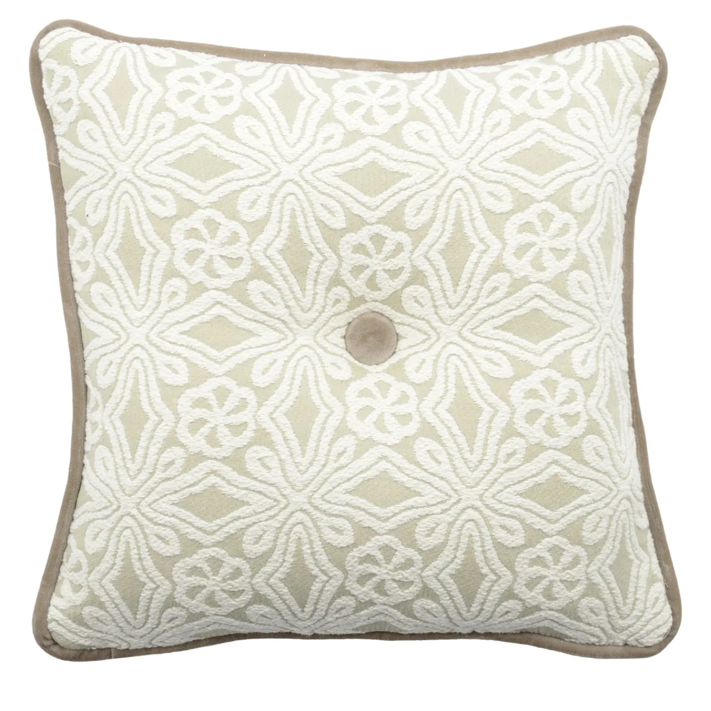 l'Opificio Cuscino Carrè in tessuto jacquard avorio Lovely> Cuscini