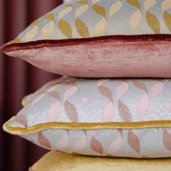 l'Opificio Cuscino Carrè in tessuto jacquard TALIA> Cuscini