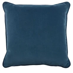 l'Opificio Cuscino Carrè in velluto blu pavone> Cuscini