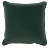 l'Opificio Cuscino Carrè in velluto verde scuro> Cuscini