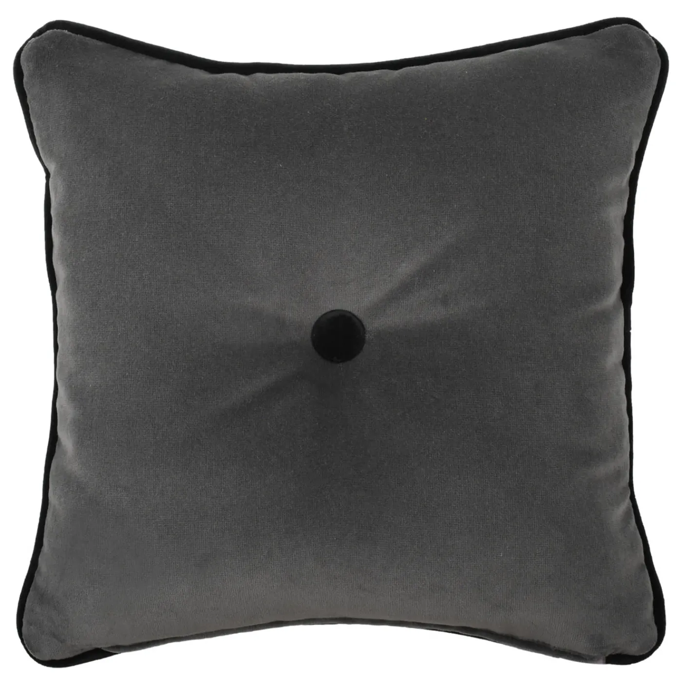 l'Opificio Cuscino Carrè Nero in tessuto jacquard Relief e Velluto di Cotone> Cuscini