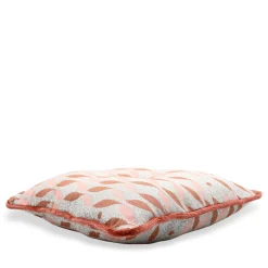 l'Opificio Cuscino Carrè Rosa in tessuto jacquard TALIA> Cuscini