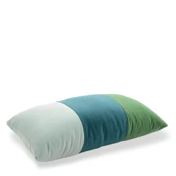 l'Opificio Cuscino Degradè a bande in Velluto di Cotone> Cuscini