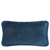 LO Decor Cuscino Happy Pillow in morbido velluto blu scuro> Cuscini