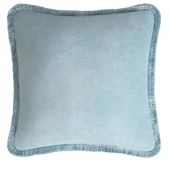 LO Decor Cuscino Happy Soft Velvet Azzurro> Cuscini