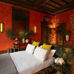 LO Decor Cuscino in velluto senape della Major Collection><noscript><img width=