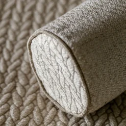 l'Opificio Cuscino Natural Roll Rullo in tessuto jacquard><noscript><img width=