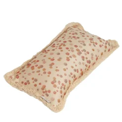 Carola fra i Trulli Cuscino piccolo con frange color caramello e marrone> Cuscini