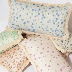 Carola fra i Trulli Cuscino piccolo con frange color caramello e marrone><noscript><img width=