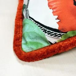 Sergio Villa Cuscino quadrato con frange White Flower di Carlo Rampazzi><noscript><img width=