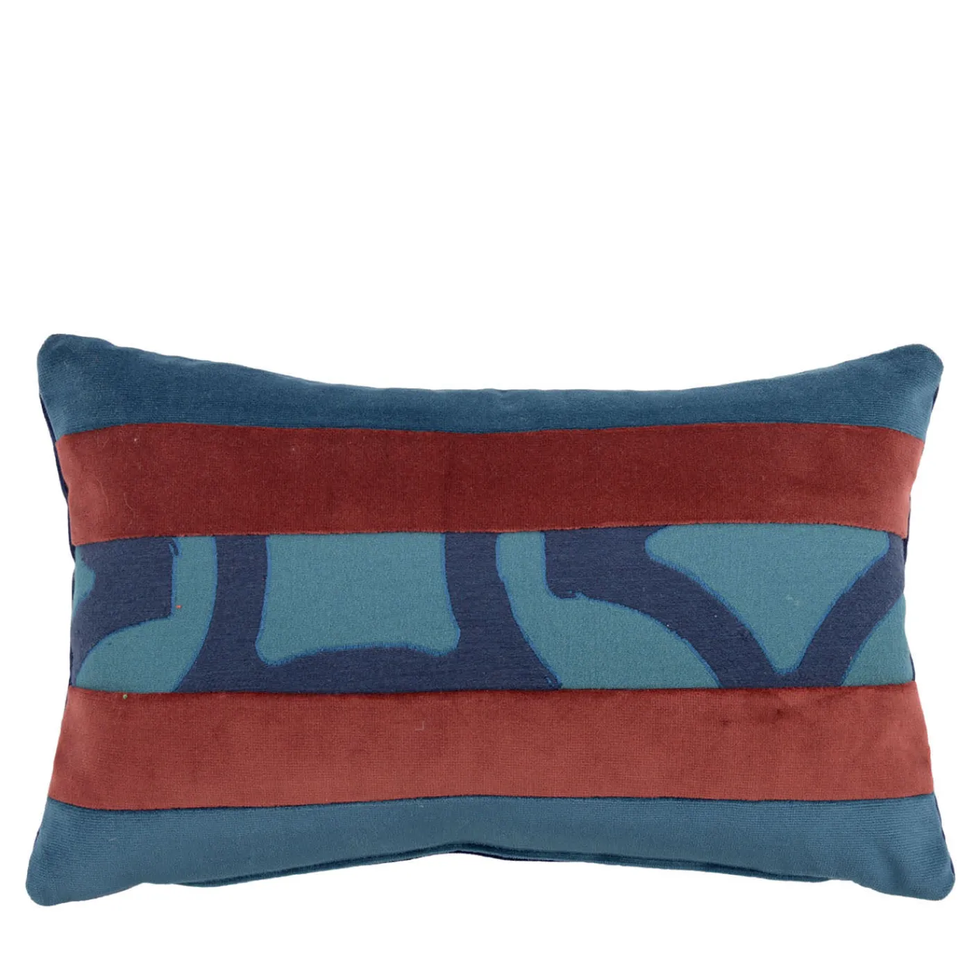 l'Opificio Cuscino rettangolare a intarsio Elle> Cuscini