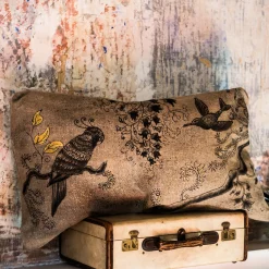 House of Ita Cuscino Uccelli e Fiori 010> Cuscini