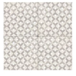 Studio Le Nid Daamè Set di 25 piastrelle quadrate avorio #1> Piastrelle E Pavimenti