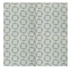 Studio Le Nid Daamè Set di 25 piastrelle quadrate grigie #3> Piastrelle E Pavimenti