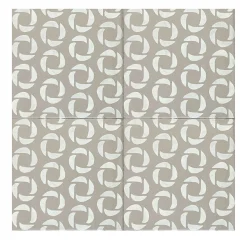 Studio Le Nid Daamè Set di 25 piastrelle quadrate avorio #3> Piastrelle E Pavimenti