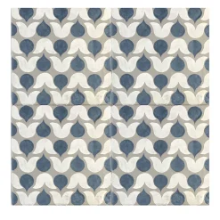 Studio Le Nid Daamè Set di 25 piastrelle quadrate avorio #2> Piastrelle E Pavimenti