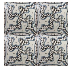 Studio Le Nid Decori Modulari Set di 4 piastrelle #19> Piastrelle E Pavimenti