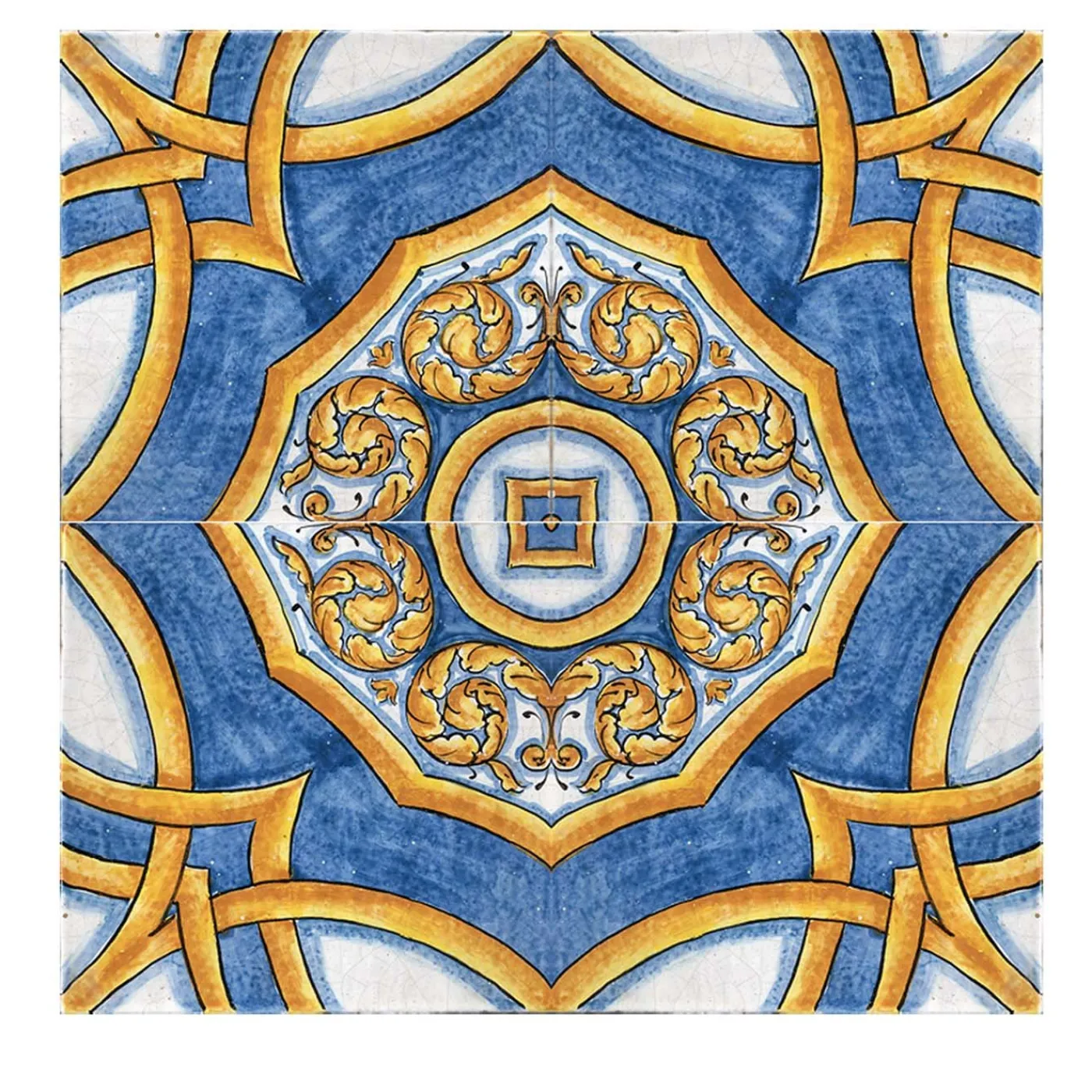 Studio Le Nid Decori Modulari Set di 4 piastrelle #12> Piastrelle E Pavimenti