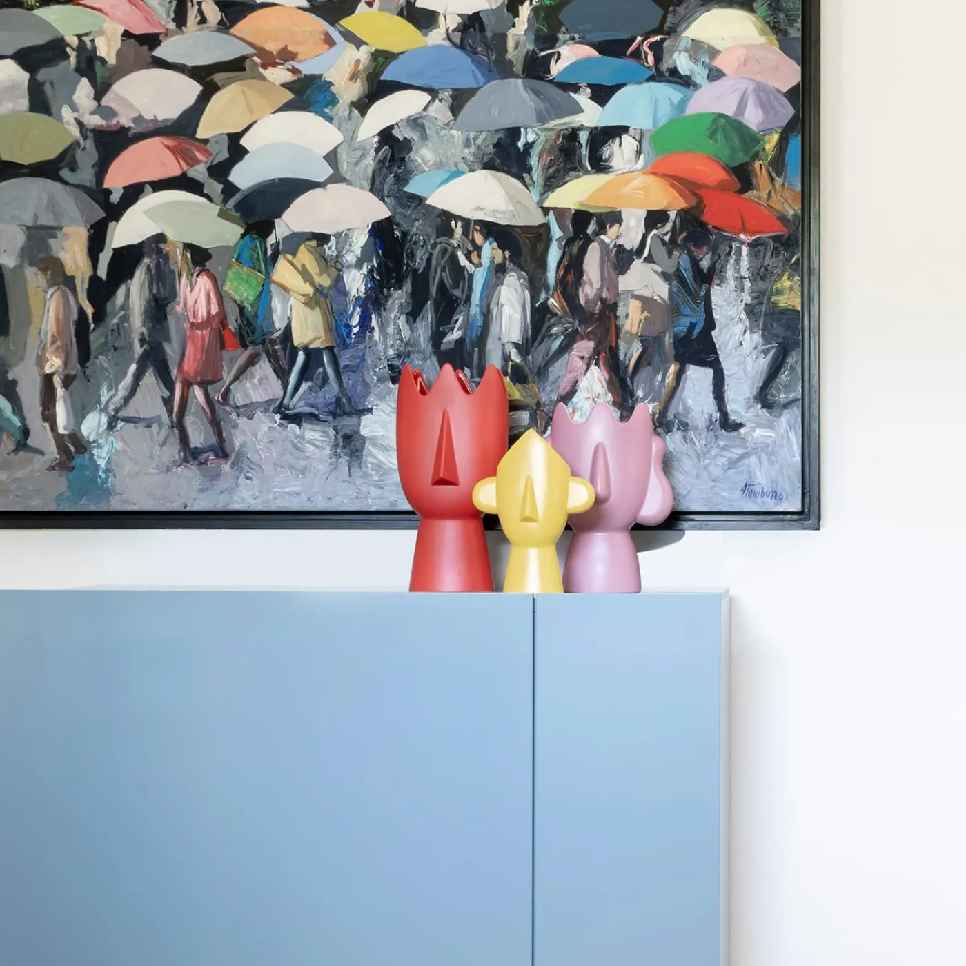 Cappellini diavoletti Family di D. Eltner e A. Mendini> Vasi Figurativi