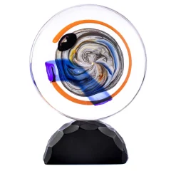 Officine di Murano 1295 Discoteca Sommerso Scultura policroma di grandi dimensioni> Sculture Decorative