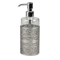 Villari DISPENSER DI SAPONE MARBELLA - ARGENTO> Arredo Bagno