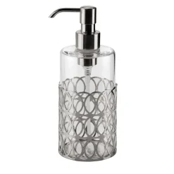 Villari DISPENSER DI SAPONE NEW YORK - ARGENTO> Arredo Bagno