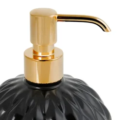 Villari DISPENSER DI SAPONE ROTONDO BLACK TIE - NERO><noscript><img width=