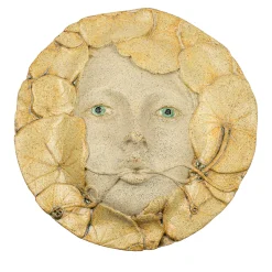 Agnes Duerrschnabel Atelier Donna verde 1> Sculture Da Parete