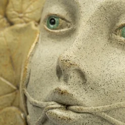 Agnes Duerrschnabel Atelier Donna verde 1> Sculture Da Parete