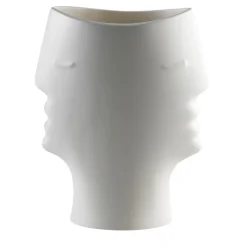 Rometti Doppiapresenza Vaso piccolo bianco> Vasi Figurativi