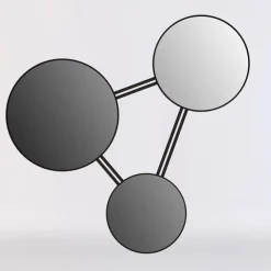 Edizioni Design ED032 Specchio da parete nero><noscript><img width=