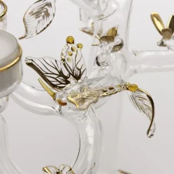 Casarialto Eden - Grande portacandele in vetro dorato><noscript><img width=