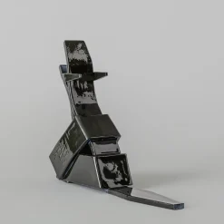 Mutina El Lobo Nero Oggetto Decorativo di Patricia Urquiola> Statuine