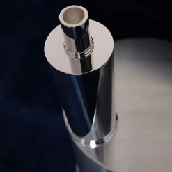 Caspal Elegante portacandele alto in argento placcato> Candelieri E Portacandele