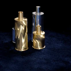 Caspal Elegante portacandele alto in argento placcato><noscript><img width=