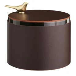 ADJ Style Elegante scatola in pelle color cioccolato> Scatole