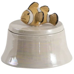 Grand Tour by Vito Nesta Esotica Collection Pesce Porcelain Small Box> Scatole