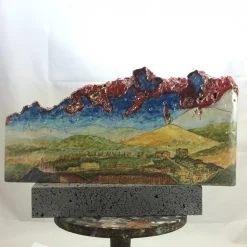 Studio Le Nid Etna Madre Maiolica su Pietra Lavica #3> Sculture Decorative