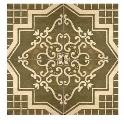 Studio Le Nid Fango Salinelle Set di 4 piastrelle #3> Piastrelle E Pavimenti