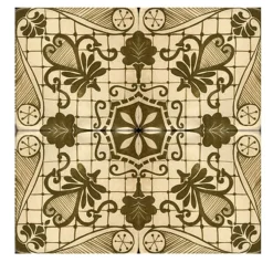 Studio Le Nid Fango Salinelle Set di 4 piastrelle #1> Piastrelle E Pavimenti