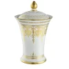Le Porcellane Fascia Impero Gold Potiche> Vasi Con Coperchio