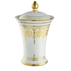 Le Porcellane Fascia Impero Gold Potiche> Vasi Con Coperchio